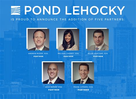 Pond lehockey - At Pond Lehocky Giordano, organized labor runs through our veins. For many of our lawyers in Washington (and throughout the country), it’s personal – the fathers of each of our founding partners were union workers. We take representation for union workers in matters of workers’ compensation, disability, and other legal matters very seriously. 